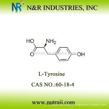 Fournisseur d&#39;acides aminés fiables L-Tyrosine N ° CAS 60-18-4